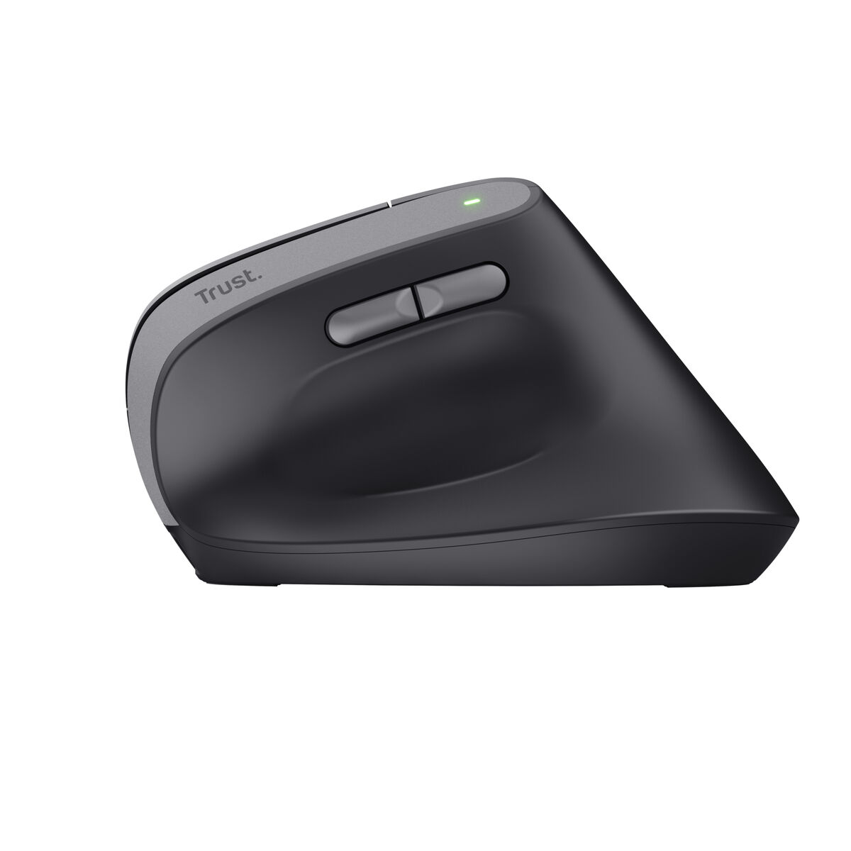 Ratón Ergonómico Óptico Trust Bayo II Negro